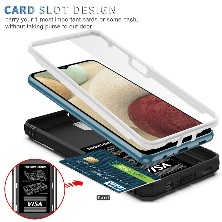 Sliding Camera Cover Design TPU + PC Protective Case with 360 Degree Rotating Holder & Card Slot, For Samsung Galaxy A12, For Samsung Galaxy A32 5G, For Samsung Galaxy A52, For Samsung Galaxy S20 FE, For Samsung Galaxy S21 5G���������������������������...