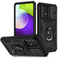 Sliding Camera Cover Design TPU + PC Protective Case with 360 Degree Rotating Holder & Card Slot, For Samsung Galaxy A12, For Samsung Galaxy A32 5G, For Samsung Galaxy A52, For Samsung Galaxy S20 FE, For Samsung Galaxy S21 5G���������������������������...