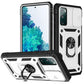 Sliding Camera Cover Design TPU + PC Protective Case with 360 Degree Rotating Holder & Card Slot, For Samsung Galaxy A12, For Samsung Galaxy A32 5G, For Samsung Galaxy A52, For Samsung Galaxy S20 FE, For Samsung Galaxy S21 5G���������������������������...