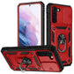 Sliding Camera Cover Design TPU + PC Protective Case with 360 Degree Rotating Holder & Card Slot, For Samsung Galaxy A12, For Samsung Galaxy A32 5G, For Samsung Galaxy A52, For Samsung Galaxy S20 FE, For Samsung Galaxy S21 5G���������������������������...
