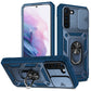 Sliding Camera Cover Design TPU + PC Protective Case with 360 Degree Rotating Holder & Card Slot, For Samsung Galaxy A12, For Samsung Galaxy A32 5G, For Samsung Galaxy A52, For Samsung Galaxy S20 FE, For Samsung Galaxy S21 5G���������������������������...