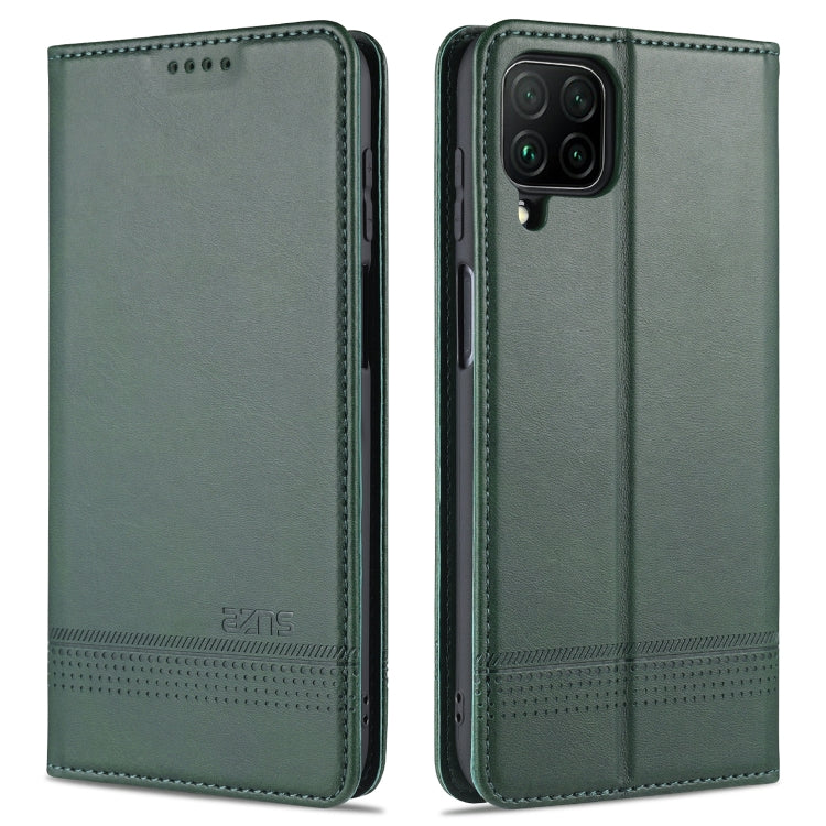 AZNS Magnetic Calf Texture Horizontal Flip Leather Case with Card Slots & Holder & Wallet, For Samsung Galaxy M32 Global