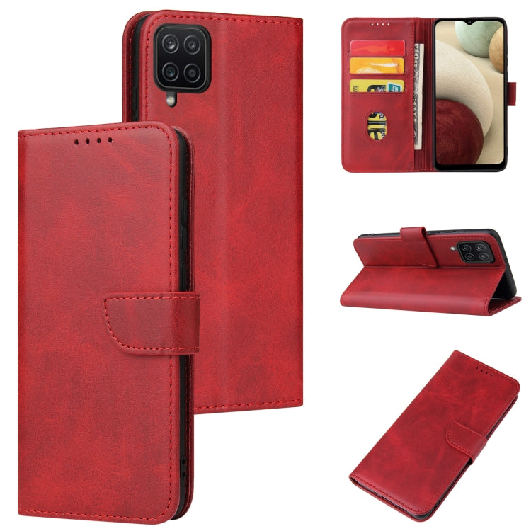 Calf Texture Buckle Horizontal Flip Leather Case with Holder & Card Slots & Wallet, For Samsung Galaxy A12, For Samsung Galaxy A21s, For Samsung Galaxy A31, For Samsung Galaxy A32 5G, For Samsung Galaxy A41, For Samsung Galaxy A50����������������������...