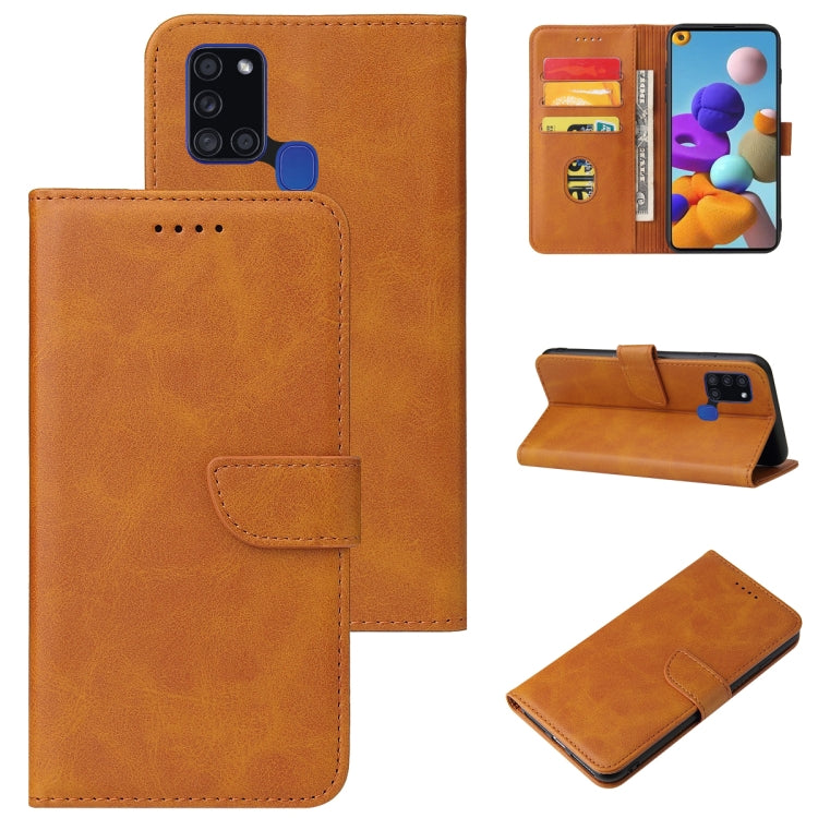 Calf Texture Buckle Horizontal Flip Leather Case with Holder & Card Slots & Wallet, For Samsung Galaxy A12, For Samsung Galaxy A21s, For Samsung Galaxy A31, For Samsung Galaxy A32 5G, For Samsung Galaxy A41, For Samsung Galaxy A50����������������������...