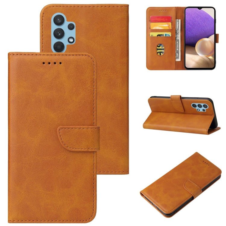 Calf Texture Buckle Horizontal Flip Leather Case with Holder & Card Slots & Wallet, For Samsung Galaxy A12, For Samsung Galaxy A21s, For Samsung Galaxy A31, For Samsung Galaxy A32 5G, For Samsung Galaxy A41, For Samsung Galaxy A50����������������������...