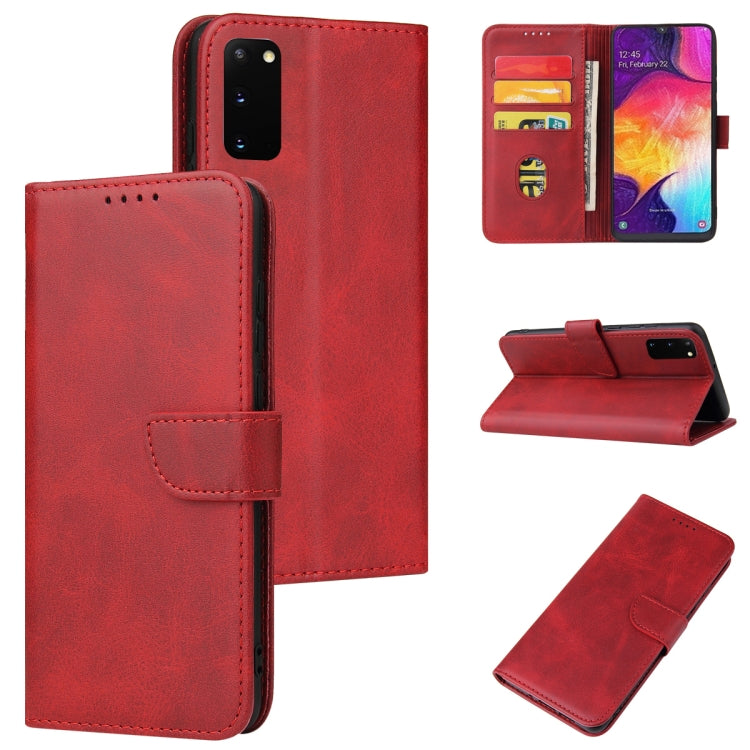 Calf Texture Buckle Horizontal Flip Leather Case with Holder & Card Slots & Wallet, For Samsung Galaxy S21 5G, For Samsung Galaxy S21+ 5G, For Samsung Galaxy S21 FE 5G, For Samsung Galaxy S20, For Samsung Galaxy S20+, For Samsung Galaxy S20 Ultra������...