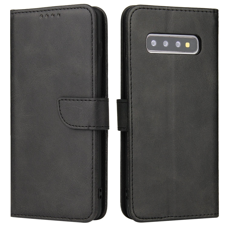 Calf Texture Buckle Horizontal Flip Leather Case with Holder & Card Slots & Wallet, For Samsung Galaxy A02s EU Version, For Samsung Galaxy A71, For Samsung Galaxy A71 5G, For Samsung Galaxy Note10, For Samsung Galaxy Note10+, For Samsung Galaxy S10����...