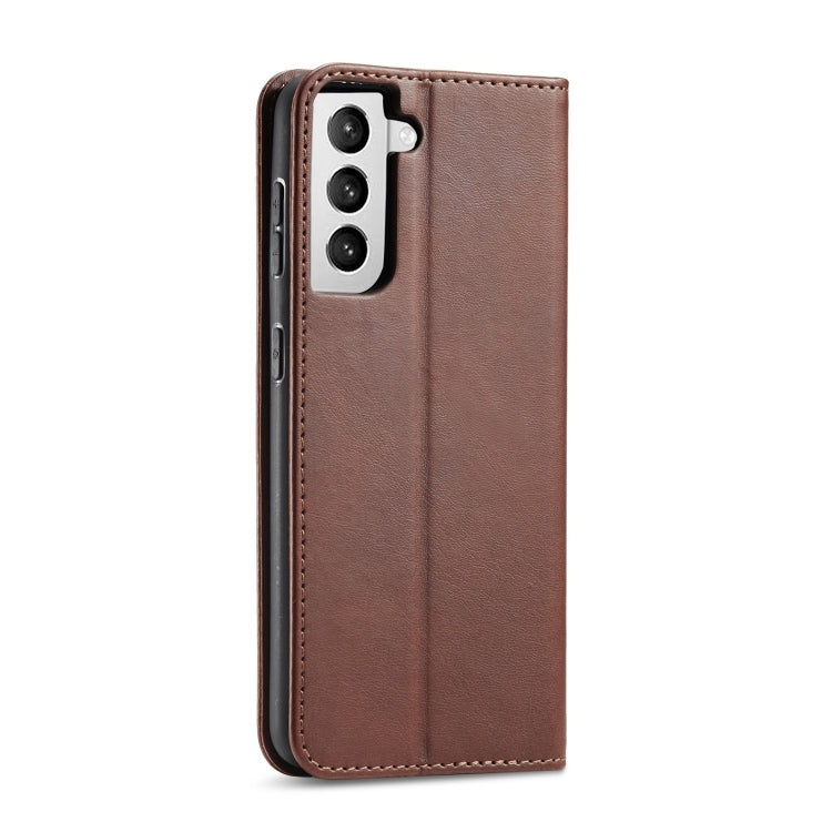 Calf Texture Magnetic Horizontal Flip Leather Case with Holder & Card Slots & Wallet, For Samsung Galaxy S21 5G, For Samsung Galaxy S21+ 5G, For Samsung Galaxy S21 Ultra 5G, For Samsung Galaxy S21 FE, For Samsung Galaxy S20, For Samsung Galaxy S20+����...