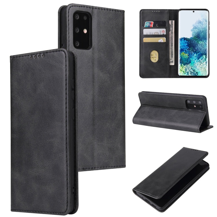 Calf Texture Magnetic Horizontal Flip Leather Case with Holder & Card Slots & Wallet, For Samsung Galaxy S21 5G, For Samsung Galaxy S21+ 5G, For Samsung Galaxy S21 Ultra 5G, For Samsung Galaxy S21 FE, For Samsung Galaxy S20, For Samsung Galaxy S20+����...