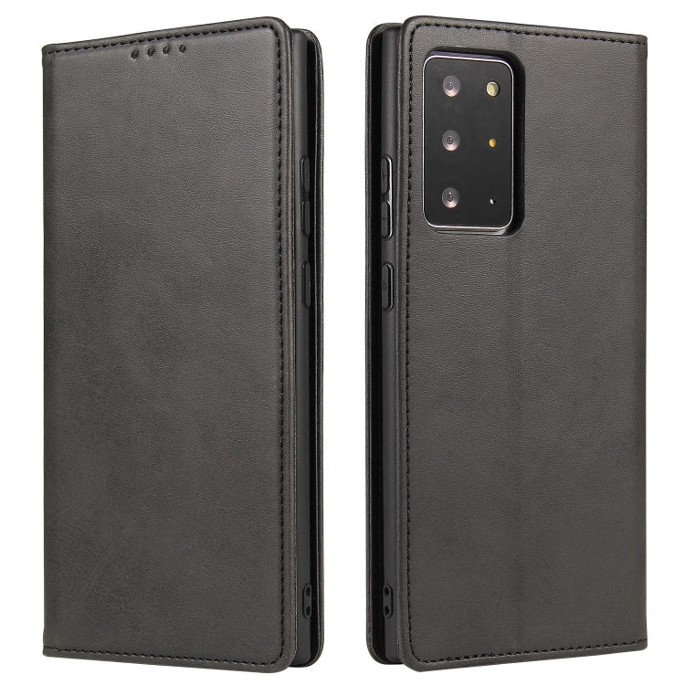 Calf Texture Magnetic Horizontal Flip Leather Case with Holder & Card Slots & Wallet, For Samsung Galaxy S21 5G, For Samsung Galaxy S21+ 5G, For Samsung Galaxy S21 Ultra 5G, For Samsung Galaxy S21 FE, For Samsung Galaxy S20, For Samsung Galaxy S20+����...