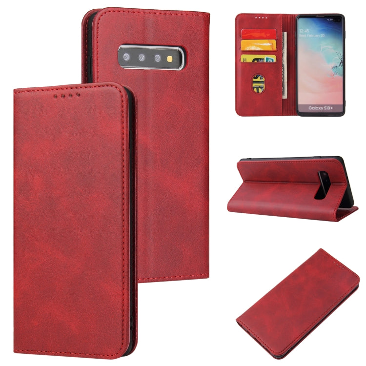 Calf Texture Magnetic Horizontal Flip Leather Case with Holder & Card Slots & Wallet, For Samsung Galaxy S21 5G, For Samsung Galaxy S21+ 5G, For Samsung Galaxy S21 Ultra 5G, For Samsung Galaxy S21 FE, For Samsung Galaxy S20, For Samsung Galaxy S20+����...