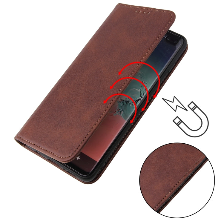 Calf Texture Magnetic Horizontal Flip Leather Case with Holder & Card Slots & Wallet, For Samsung Galaxy S10+, For Samsung Galaxy A21s, For Samsung Galaxy A32 5G, For Samsung Galaxy A50, For Samsung Galaxy A70, For Samsung Galaxy A72 5G / 4G�����������...