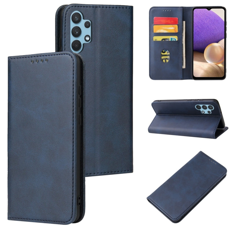 Calf Texture Magnetic Horizontal Flip Leather Case with Holder & Card Slots & Wallet, For Samsung Galaxy S10+, For Samsung Galaxy A21s, For Samsung Galaxy A32 5G, For Samsung Galaxy A50, For Samsung Galaxy A70, For Samsung Galaxy A72 5G / 4G�����������...