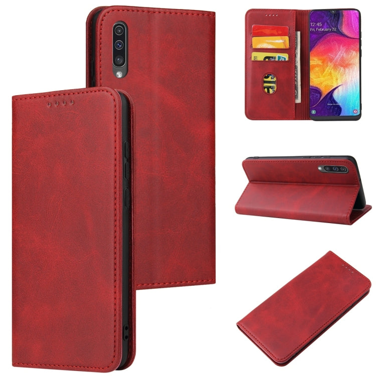 Calf Texture Magnetic Horizontal Flip Leather Case with Holder & Card Slots & Wallet, For Samsung Galaxy S10+, For Samsung Galaxy A21s, For Samsung Galaxy A32 5G, For Samsung Galaxy A50, For Samsung Galaxy A70, For Samsung Galaxy A72 5G / 4G�����������...