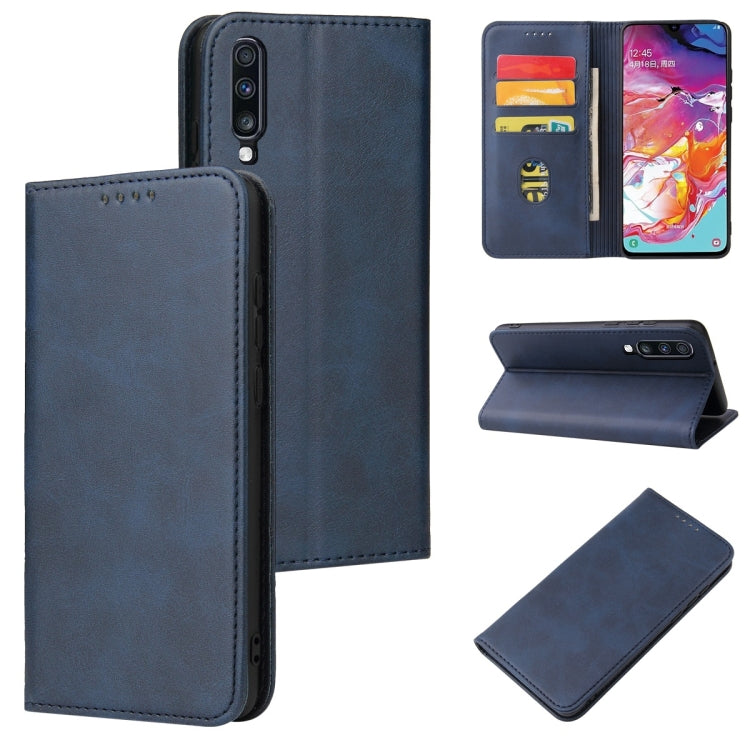 Calf Texture Magnetic Horizontal Flip Leather Case with Holder & Card Slots & Wallet, For Samsung Galaxy S10+, For Samsung Galaxy A21s, For Samsung Galaxy A32 5G, For Samsung Galaxy A50, For Samsung Galaxy A70, For Samsung Galaxy A72 5G / 4G�����������...