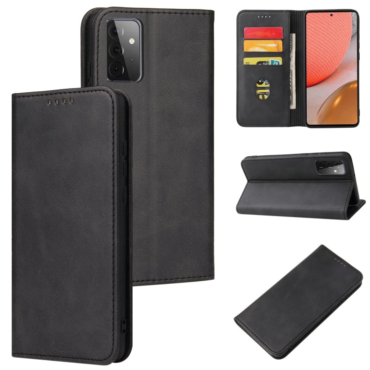 Calf Texture Magnetic Horizontal Flip Leather Case with Holder & Card Slots & Wallet, For Samsung Galaxy S10+, For Samsung Galaxy A21s, For Samsung Galaxy A32 5G, For Samsung Galaxy A50, For Samsung Galaxy A70, For Samsung Galaxy A72 5G / 4G�����������...