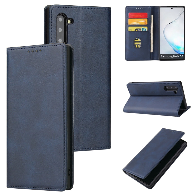 Calf Texture Magnetic Horizontal Flip Leather Case with Holder & Card Slots & Wallet, For Samsung Galaxy S10+, For Samsung Galaxy A21s, For Samsung Galaxy A32 5G, For Samsung Galaxy A50, For Samsung Galaxy A70, For Samsung Galaxy A72 5G / 4G�����������...