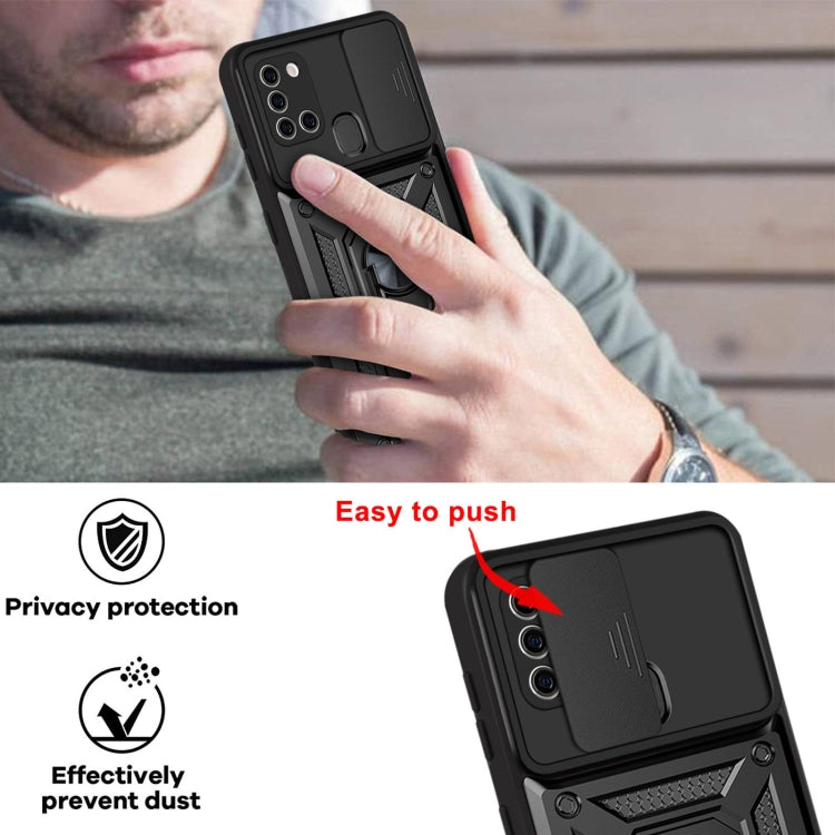 Sliding Camera Cover Design TPU+PC Protective Case, For Samsung Galaxy A02s, For Samsung Galaxy A10s, For Samsung Galaxy A21s, For Samsung Galaxy A51, For Samsung Galaxy S20 FE 5G, For Samsung Galaxy A71