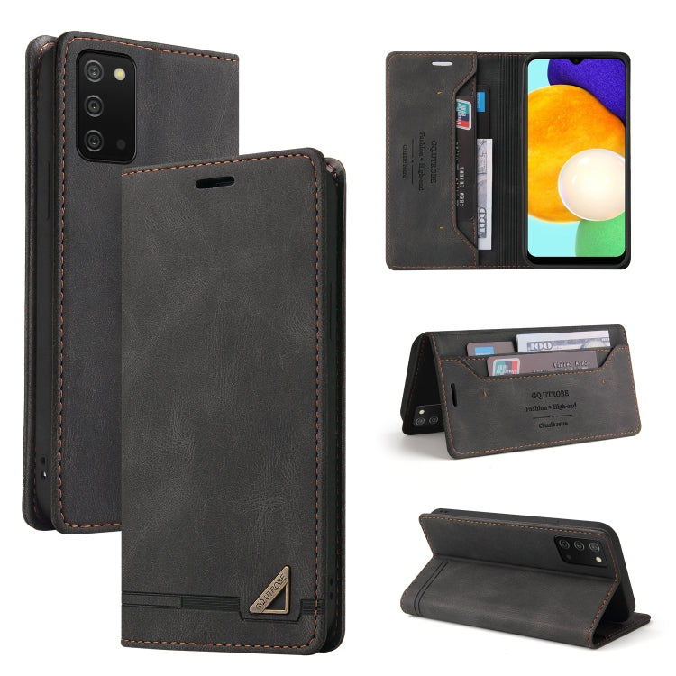 Skin Feel Anti-theft Brush Horizontal Flip Leather Case with Holder & Card Slots & Wallet, For Samsung Galaxy A01, For Samsung Galaxy A02, For Samsung Galaxy A02s EU Edition, For Samsung Galaxy A03s 164mm, For Samsung Galaxy A10, For Samsung Galaxy A10...
