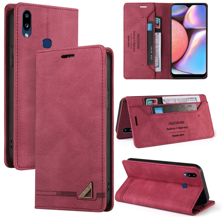 Skin Feel Anti-theft Brush Horizontal Flip Leather Case with Holder & Card Slots & Wallet, For Samsung Galaxy A01, For Samsung Galaxy A02, For Samsung Galaxy A02s EU Edition, For Samsung Galaxy A03s 164mm, For Samsung Galaxy A10, For Samsung Galaxy A10...