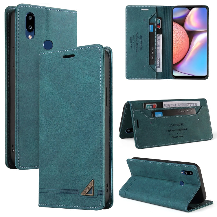 Skin Feel Anti-theft Brush Horizontal Flip Leather Case with Holder & Card Slots & Wallet, For Samsung Galaxy A01, For Samsung Galaxy A02, For Samsung Galaxy A02s EU Edition, For Samsung Galaxy A03s 164mm, For Samsung Galaxy A10, For Samsung Galaxy A10...