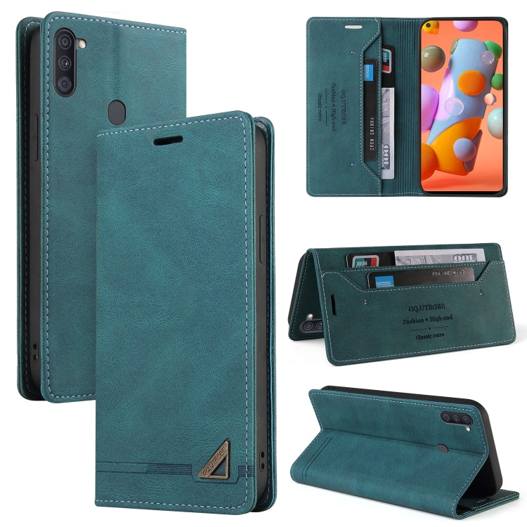 Skin Feel Anti-theft Brush Horizontal Flip Leather Case with Holder & Card Slots & Wallet, For Samsung Galaxy A01, For Samsung Galaxy A02, For Samsung Galaxy A02s EU Edition, For Samsung Galaxy A03s 164mm, For Samsung Galaxy A10, For Samsung Galaxy A10...