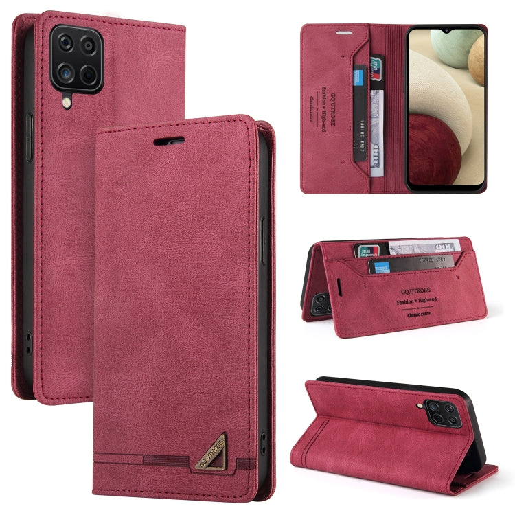 Skin Feel Anti-theft Brush Horizontal Flip Leather Case with Holder & Card Slots & Wallet, For Samsung Galaxy A01, For Samsung Galaxy A02, For Samsung Galaxy A02s EU Edition, For Samsung Galaxy A03s 164mm, For Samsung Galaxy A10, For Samsung Galaxy A10...