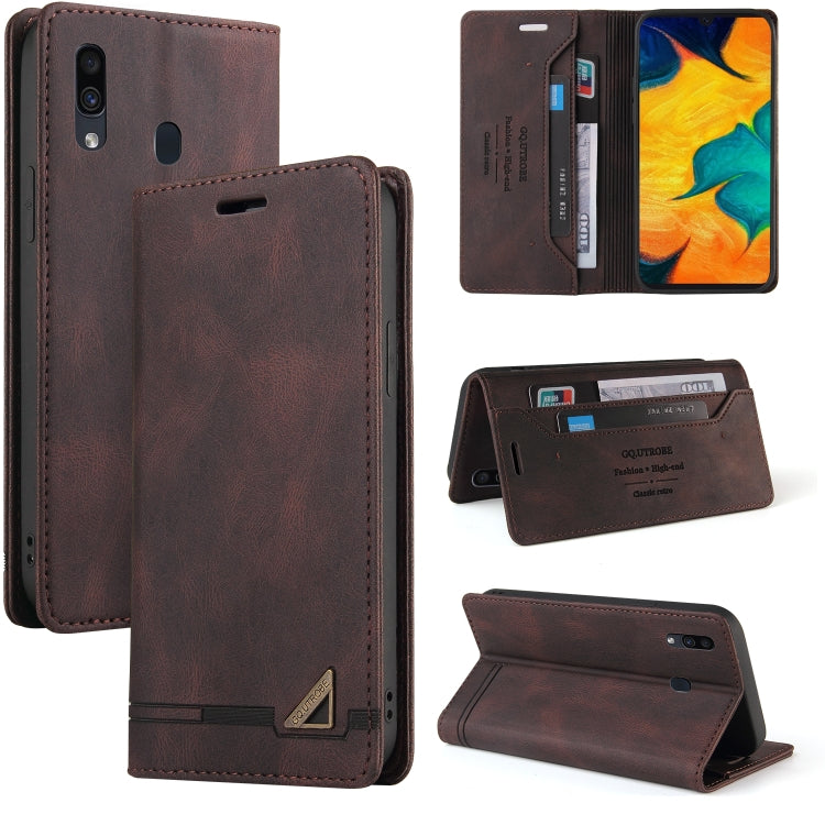 Skin Feel Anti-theft Brush Horizontal Flip Leather Case with Holder & Card Slots & Wallet, For Samsung Galaxy A01, For Samsung Galaxy A02, For Samsung Galaxy A02s EU Edition, For Samsung Galaxy A03s 164mm, For Samsung Galaxy A10, For Samsung Galaxy A10...