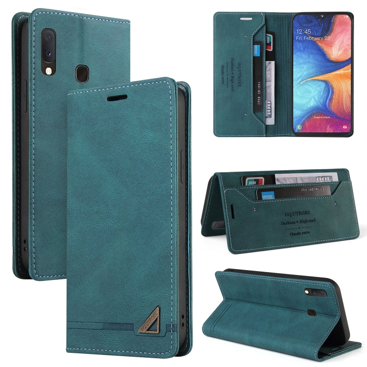 Skin Feel Anti-theft Brush Horizontal Flip Leather Case with Holder & Card Slots & Wallet, For Samsung Galaxy A01, For Samsung Galaxy A02, For Samsung Galaxy A02s EU Edition, For Samsung Galaxy A03s 164mm, For Samsung Galaxy A10, For Samsung Galaxy A10...
