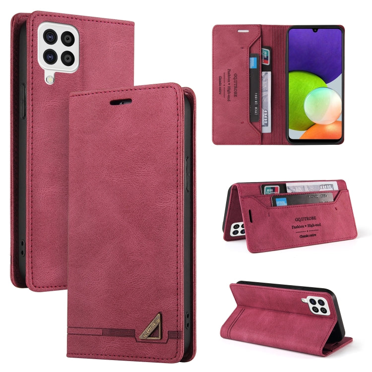 Skin Feel Anti-theft Brush Horizontal Flip Leather Case with Holder & Card Slots & Wallet, For Samsung Galaxy A22 5G, For Samsung Galaxy A22 4G, For Samsung Galaxy A31, For Samsung Galaxy A32 4G, For Samsung Galaxy A32 5G, For Samsung Galaxy A40�������...