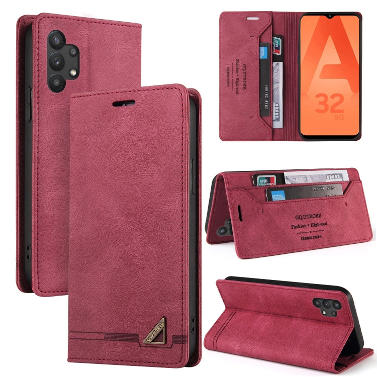 Skin Feel Anti-theft Brush Horizontal Flip Leather Case with Holder & Card Slots & Wallet, For Samsung Galaxy A22 5G, For Samsung Galaxy A22 4G, For Samsung Galaxy A31, For Samsung Galaxy A32 4G, For Samsung Galaxy A32 5G, For Samsung Galaxy A40�������...