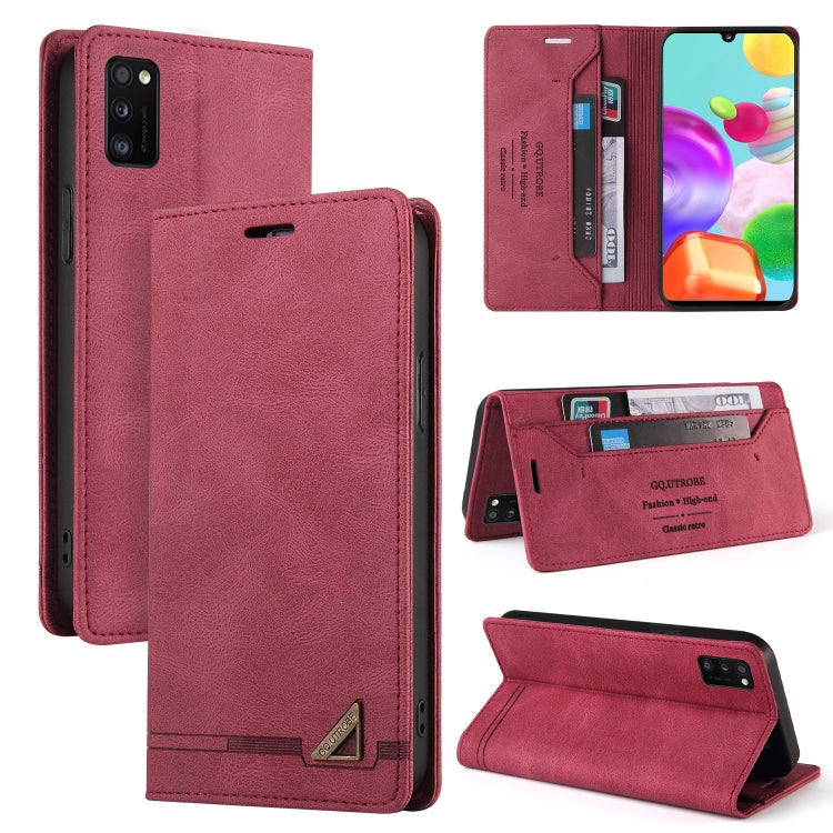 Skin Feel Anti-theft Brush Horizontal Flip Leather Case with Holder & Card Slots & Wallet, For Samsung Galaxy A22 5G, For Samsung Galaxy A22 4G, For Samsung Galaxy A31, For Samsung Galaxy A32 4G, For Samsung Galaxy A32 5G, For Samsung Galaxy A40�������...