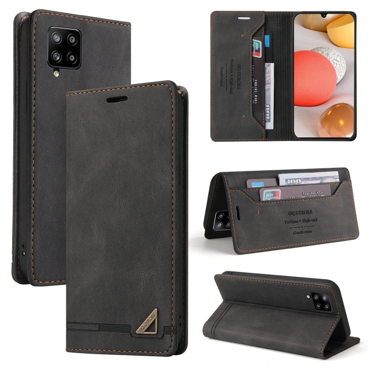 Skin Feel Anti-theft Brush Horizontal Flip Leather Case with Holder & Card Slots & Wallet, For Samsung Galaxy A22 5G, For Samsung Galaxy A22 4G, For Samsung Galaxy A31, For Samsung Galaxy A32 4G, For Samsung Galaxy A32 5G, For Samsung Galaxy A40�������...