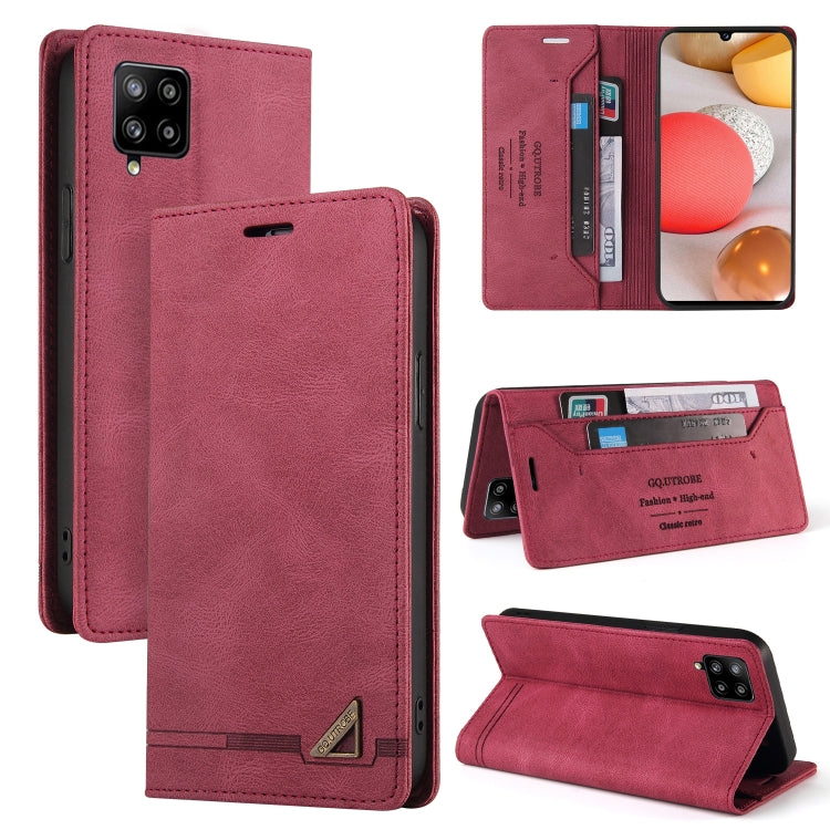 Skin Feel Anti-theft Brush Horizontal Flip Leather Case with Holder & Card Slots & Wallet, For Samsung Galaxy A22 5G, For Samsung Galaxy A22 4G, For Samsung Galaxy A31, For Samsung Galaxy A32 4G, For Samsung Galaxy A32 5G, For Samsung Galaxy A40�������...