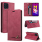 Skin Feel Anti-theft Brush Horizontal Flip Leather Case with Holder & Card Slots & Wallet, For Samsung Galaxy M32