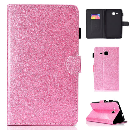 Varnish Glitter Powder Horizontal Flip Leather Case with Holder & Card Slot, For Galaxy Tab A 7.0 (2016), For Galaxy Tab A 8.0, For Galaxy Tab A 8.0 (2019), For Galaxy Tab A 10.1 (2016), For Galaxy Tab A 10.1 (2019), For Galaxy Tab A 10.5��������������...
