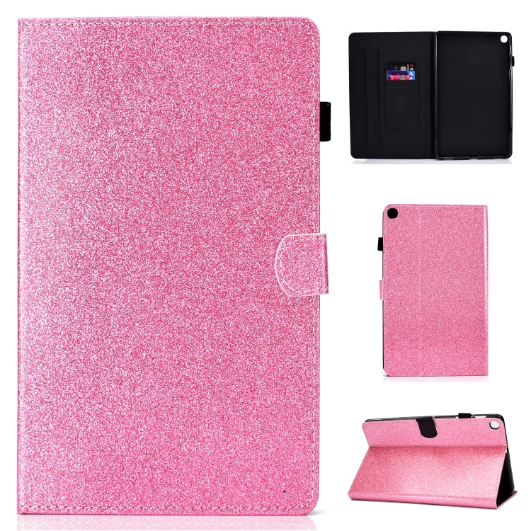 Varnish Glitter Powder Horizontal Flip Leather Case with Holder & Card Slot, For Galaxy Tab A 7.0 (2016), For Galaxy Tab A 8.0, For Galaxy Tab A 8.0 (2019), For Galaxy Tab A 10.1 (2016), For Galaxy Tab A 10.1 (2019), For Galaxy Tab A 10.5��������������...