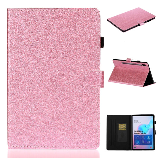 Varnish Glitter Powder Horizontal Flip Leather Case with Holder & Card Slot, For Galaxy Tab S6, For 7 inch Tablet, For 8 inch Tablet, For 10 inch Tablet