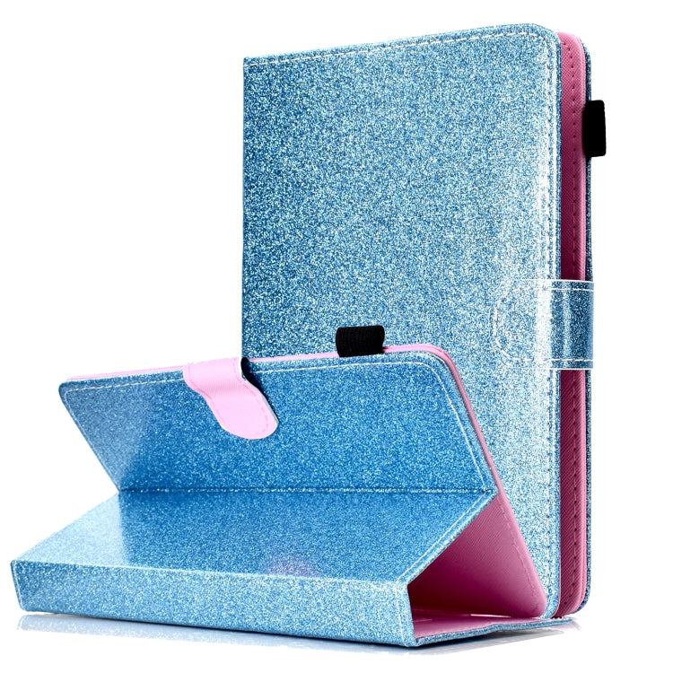 Varnish Glitter Powder Horizontal Flip Leather Case with Holder & Card Slot, For Galaxy Tab S6, For 7 inch Tablet, For 8 inch Tablet, For 10 inch Tablet