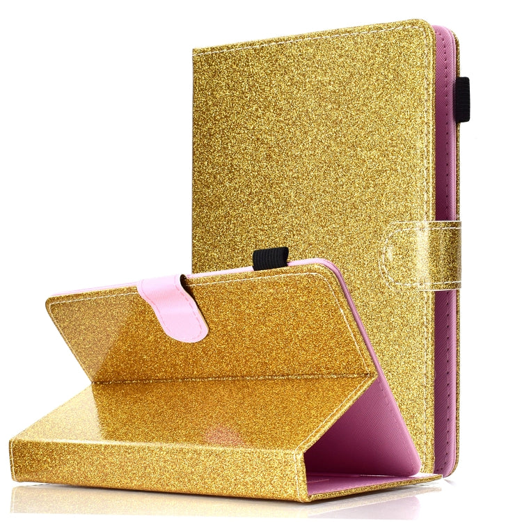Varnish Glitter Powder Horizontal Flip Leather Case with Holder & Card Slot, For Galaxy Tab S6, For 7 inch Tablet, For 8 inch Tablet, For 10 inch Tablet