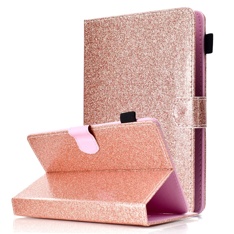 Varnish Glitter Powder Horizontal Flip Leather Case with Holder & Card Slot, For Galaxy Tab S6, For 7 inch Tablet, For 8 inch Tablet, For 10 inch Tablet
