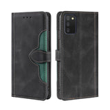 Skin Feel Straw Hat Magnetic Buckle Horizontal Flip PU Leather Case with Holder & Card Slots & Wallet, For Samsung Galaxy A03s (166.5mm), For Samsung Galaxy A03s (164.2mm), For Samsung Galaxy A22 4G, For Samsung Galaxy A22 5G���������������������������...