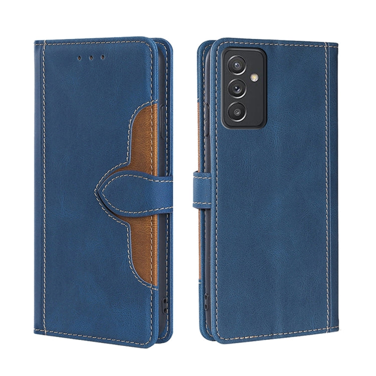 Skin Feel Straw Hat Magnetic Buckle Horizontal Flip PU Leather Case with Holder & Card Slots & Wallet, For Samsung Galaxy A03s (166.5mm), For Samsung Galaxy A03s (164.2mm), For Samsung Galaxy A22 4G, For Samsung Galaxy A22 5G���������������������������...