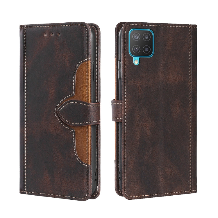Skin Feel Straw Hat Magnetic Buckle Horizontal Flip PU Leather Case with Holder & Card Slots & Wallet, For Samsung Galaxy A03s (166.5mm), For Samsung Galaxy A03s (164.2mm), For Samsung Galaxy A22 4G, For Samsung Galaxy A22 5G���������������������������...