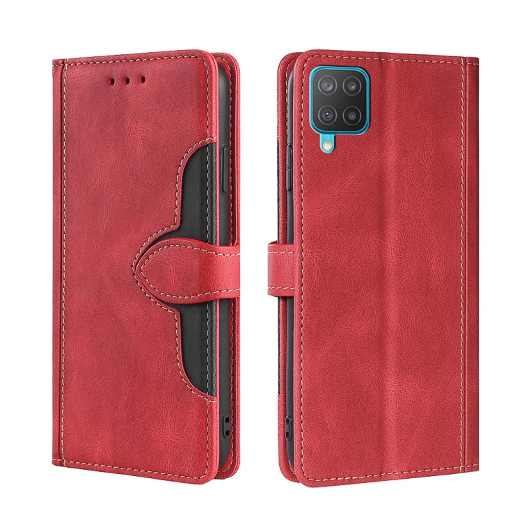 Skin Feel Straw Hat Magnetic Buckle Horizontal Flip PU Leather Case with Holder & Card Slots & Wallet, For Samsung Galaxy A03s (166.5mm), For Samsung Galaxy A03s (164.2mm), For Samsung Galaxy A22 4G, For Samsung Galaxy A22 5G���������������������������...