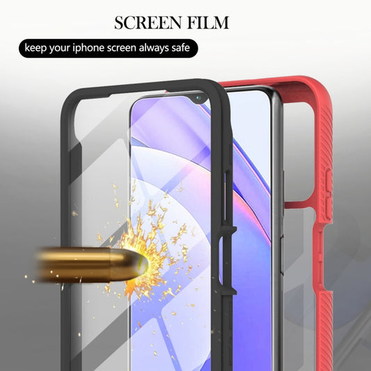 Starry Sky Solid Color Series Shockproof PC + TPU Protective Case with PET Film