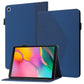 Rhombus Skin Feel Horizontal Flip Tablet Leather Case with Card Slots & Holder, For Samsung Galaxy Tab S6 Lite SM-P610/T615, For Samsung Galaxy Tab A 10.1 2019 T510, For Samsung Galaxy Tab A7 10.4 2020 T500/T505�����������������������������������������...