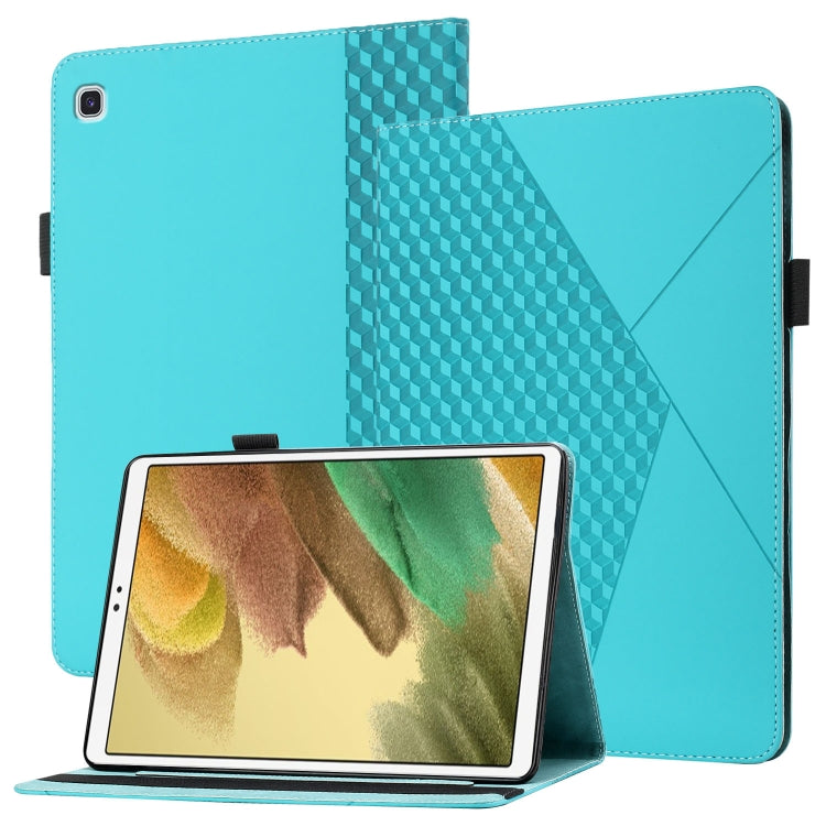 Rhombus Skin Feel Horizontal Flip Tablet Leather Case with Card Slots & Holder, For Samsung Galaxy Tab S6 Lite SM-P610/T615, For Samsung Galaxy Tab A 10.1 2019 T510, For Samsung Galaxy Tab A7 10.4 2020 T500/T505�����������������������������������������...