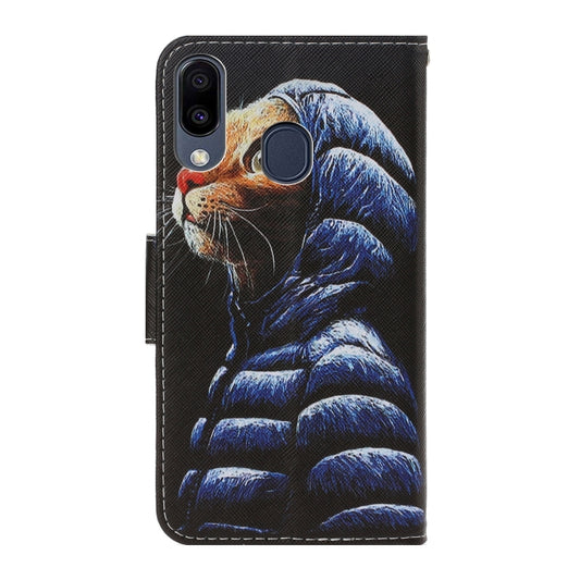 3D Colored Drawing Horizontal Flip PU Leather Case with Holder & Card Slots & Wallet