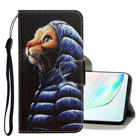 3D Colored Drawing Horizontal Flip PU Leather Case with Holder & Card Slots & Wallet